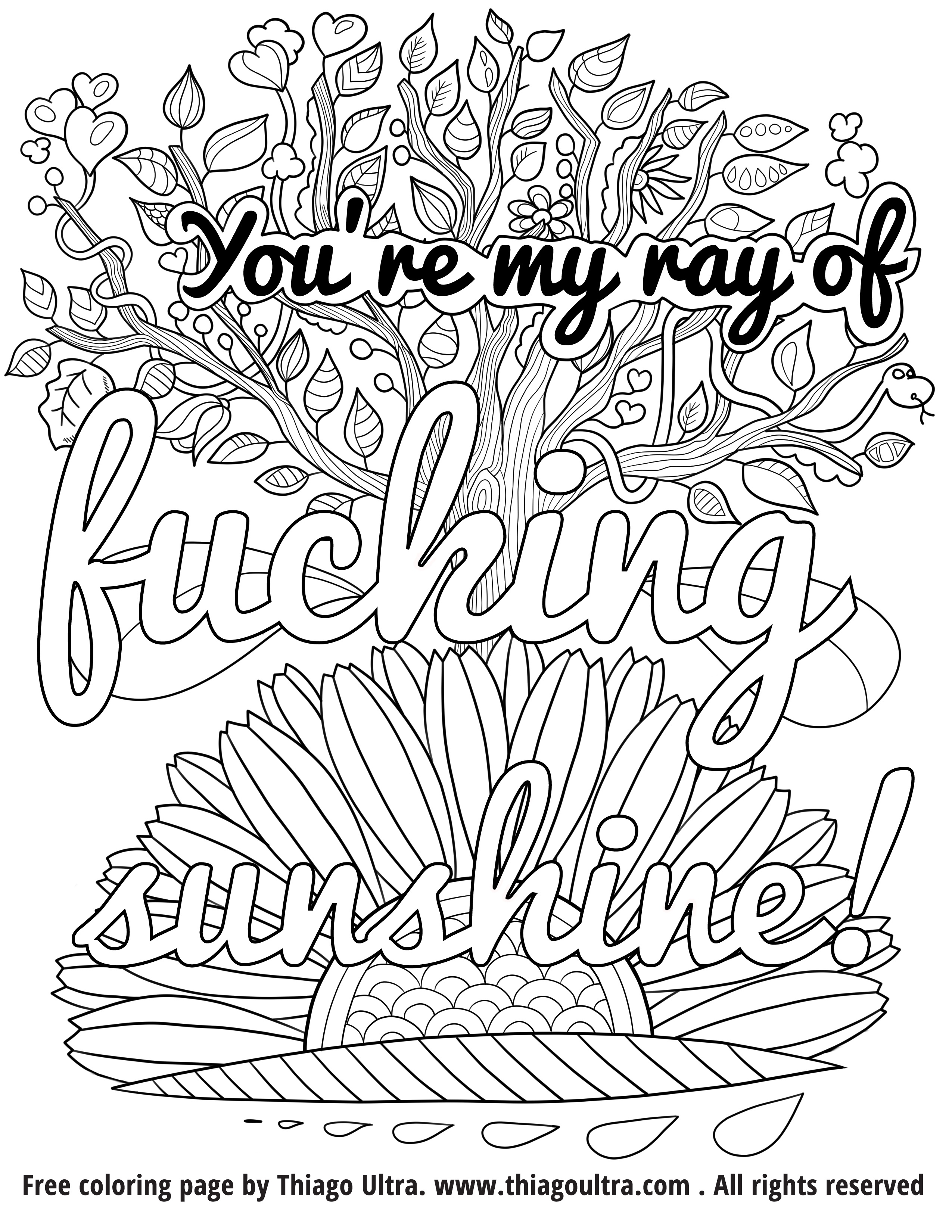 Free Printable Coloring Pages For Adults Only Free Printable