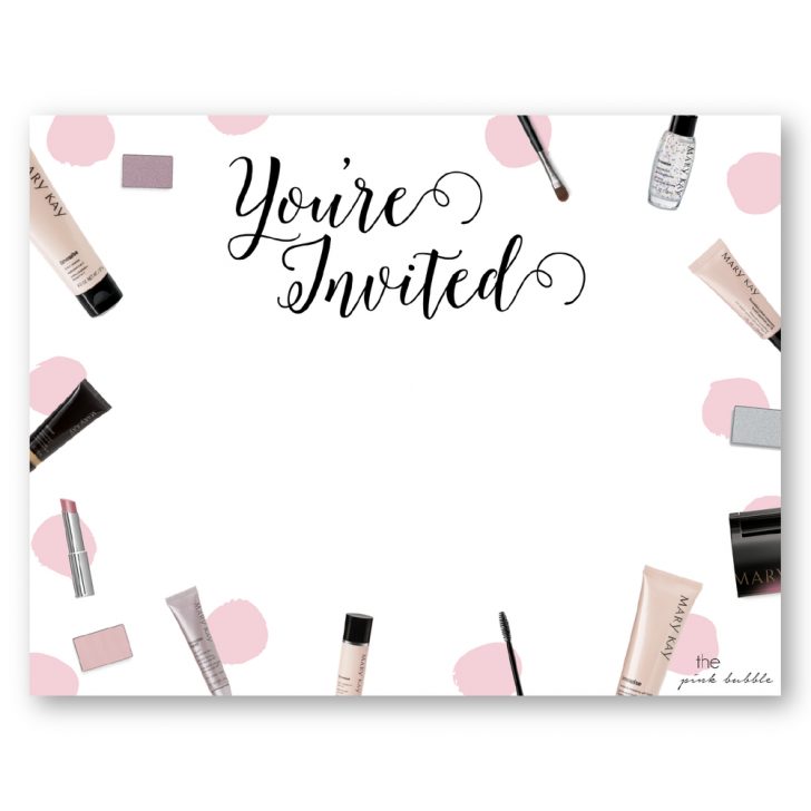 Mary Kay Party Invitations To Create Dreams Party Invitation With