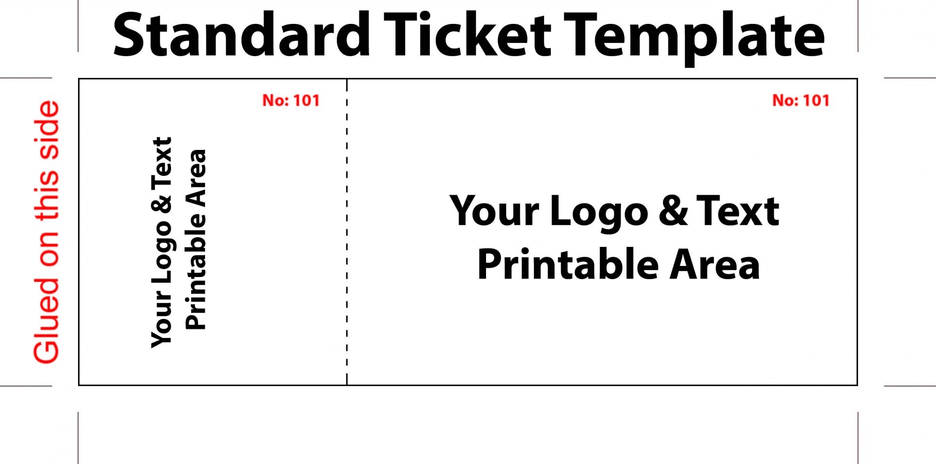 Make Your Own Tickets Free Printable Free Printable