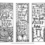10 [Completely Free] Adult Coloring Bookmarks   Chronic Illness   Free Printable Bookmarks To Color