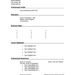 100 Free Printable Resume Templates | Resume | Free Printable Resume   Free Online Resume Templates Printable
