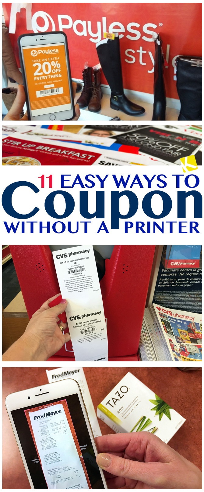 11 Easy Ways To Coupon Without A Printer - The Krazy Coupon Lady - Free Printable Coupons Without Downloading Coupon Printer