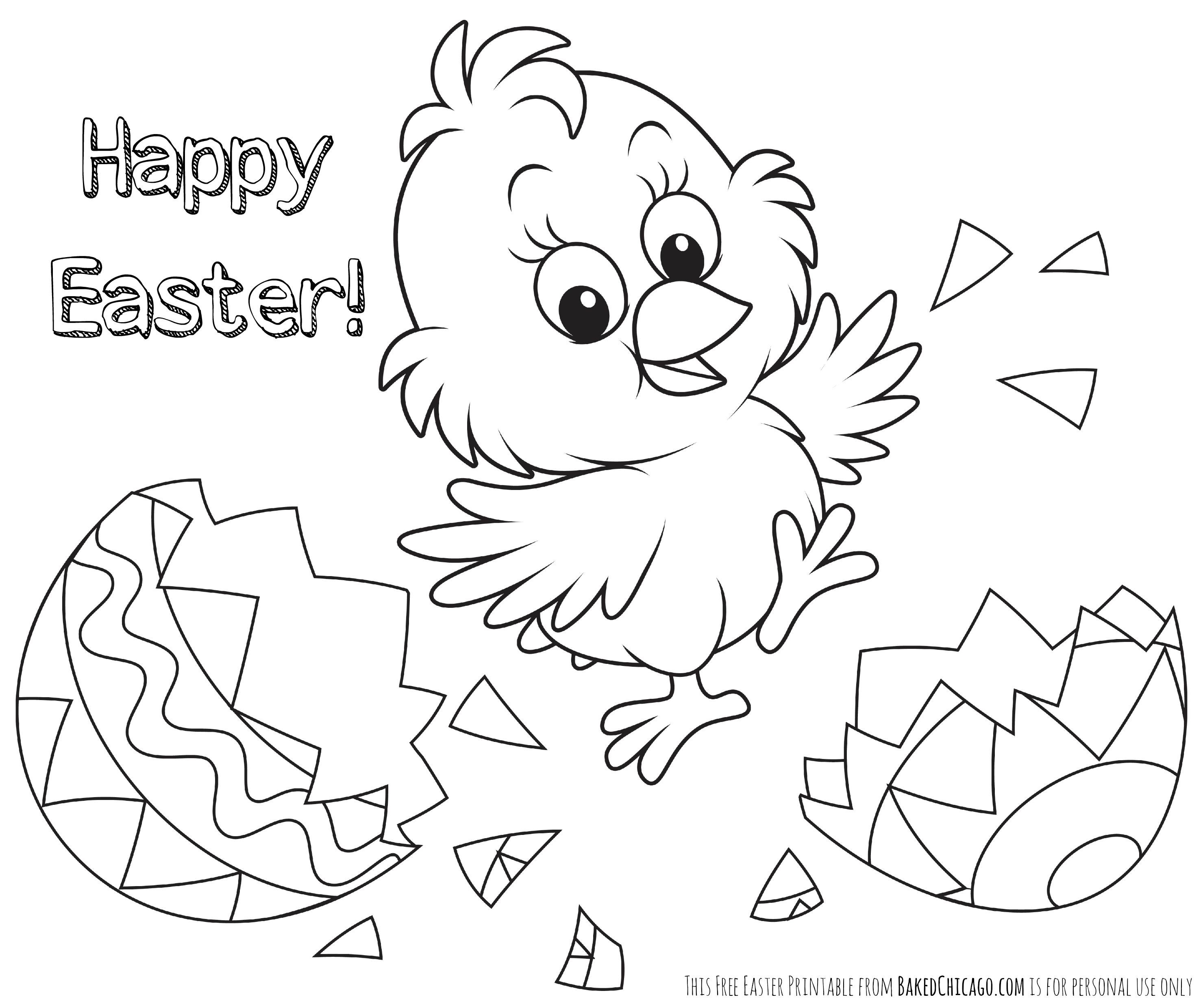 12 Free Printable Easter Coloring Pages | Topsailmultimedia - Free Printable Easter Pages