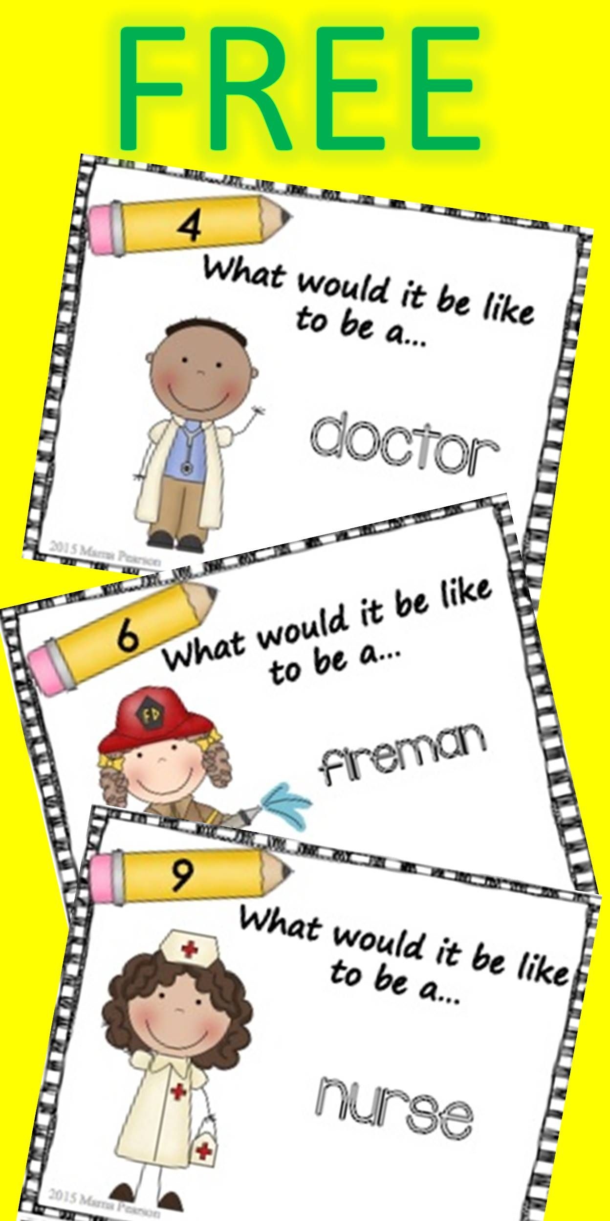 12 Free Task Cards To Give Your Students The Opportunity To Write - Free Printable Kindergarten Task Cards