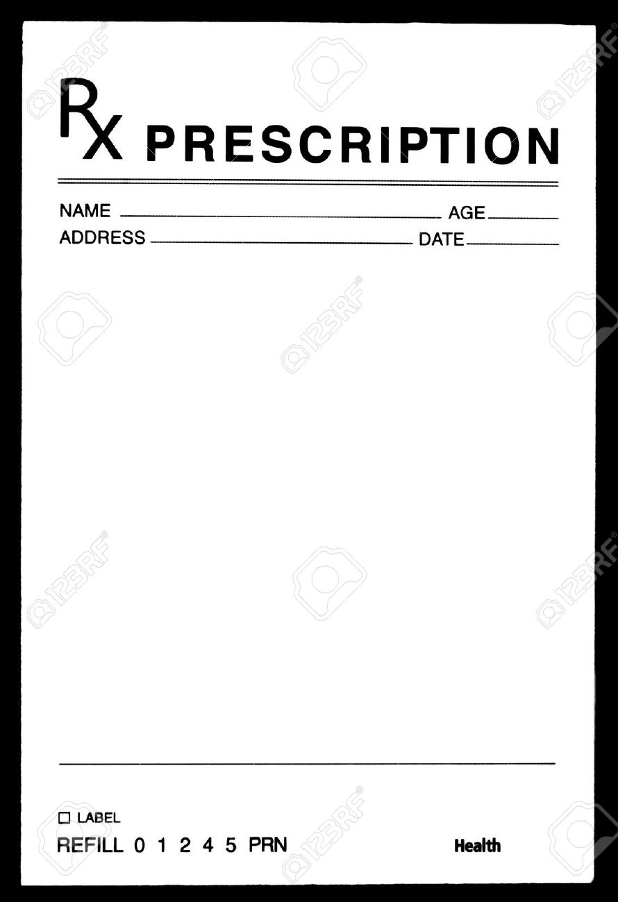 14+ Prescription Templates - Doctor - Pharmacy - Medical - Free Printable Prescription Pad