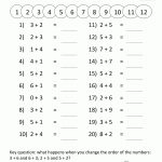 1St Grade Math Worksheets Mental Addition To 12 1.gif 1,000×1,294   Free Printable Addition Worksheets For 1St Grade