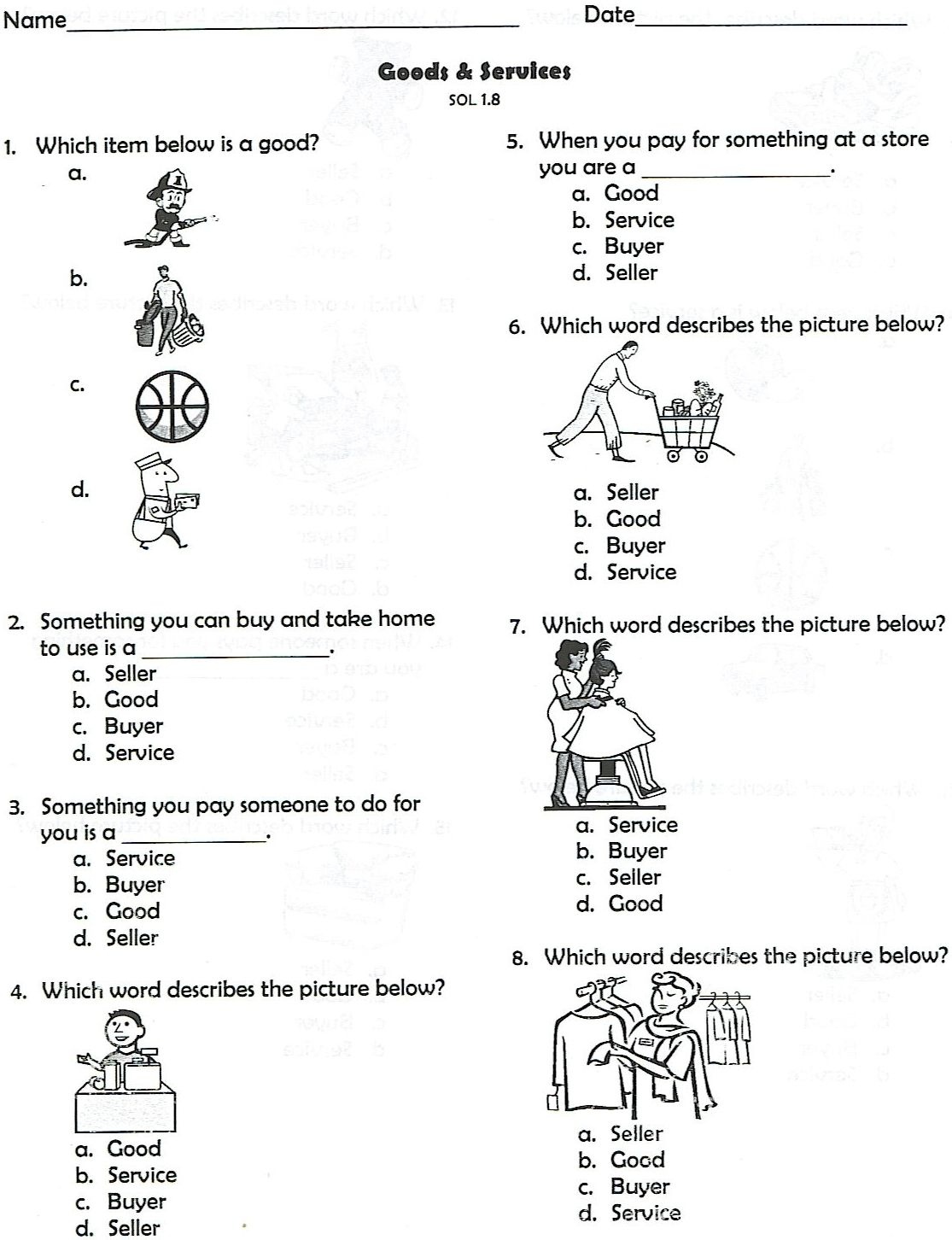 Free Printable Economics Worksheets Free Printable