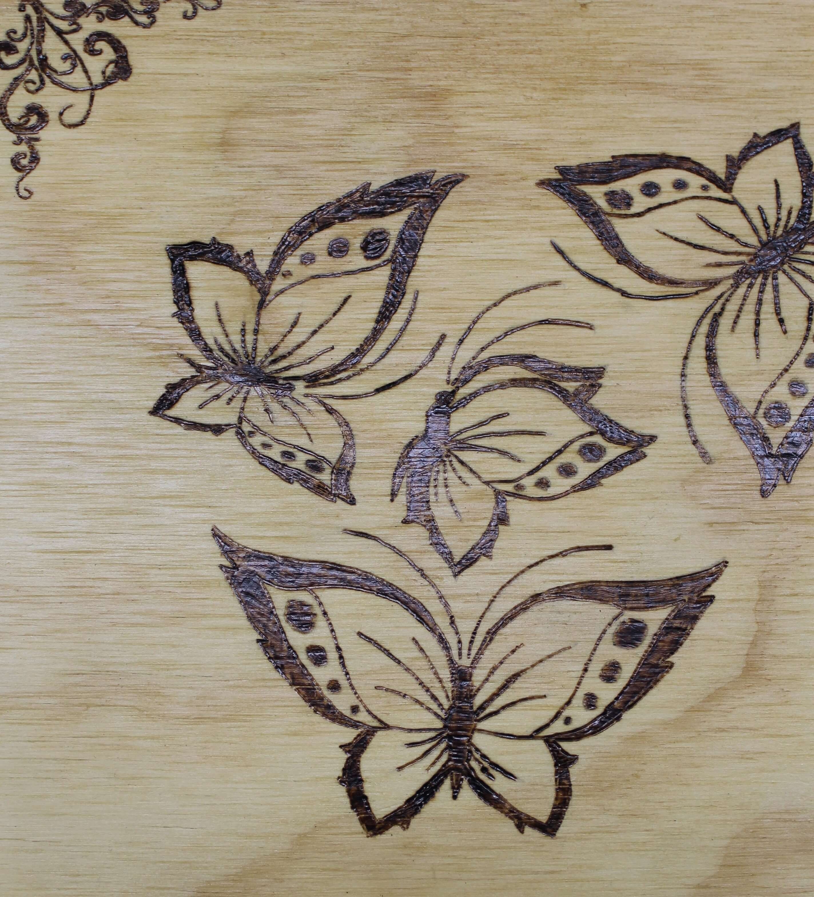 Traceable Beginner Printable Wood Burn Pattern