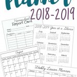 2018 2019 Free Homeschool Planner | Free Printables & Resources For   Free Printable Homeschool Curriculum