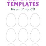 25+ Free Printable Easter Egg Templates & Easter Egg Coloring Pages   Easter Egg Template Free Printable