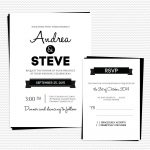 25 Free Printable Wedding Invitations   Free Printable Rsvp