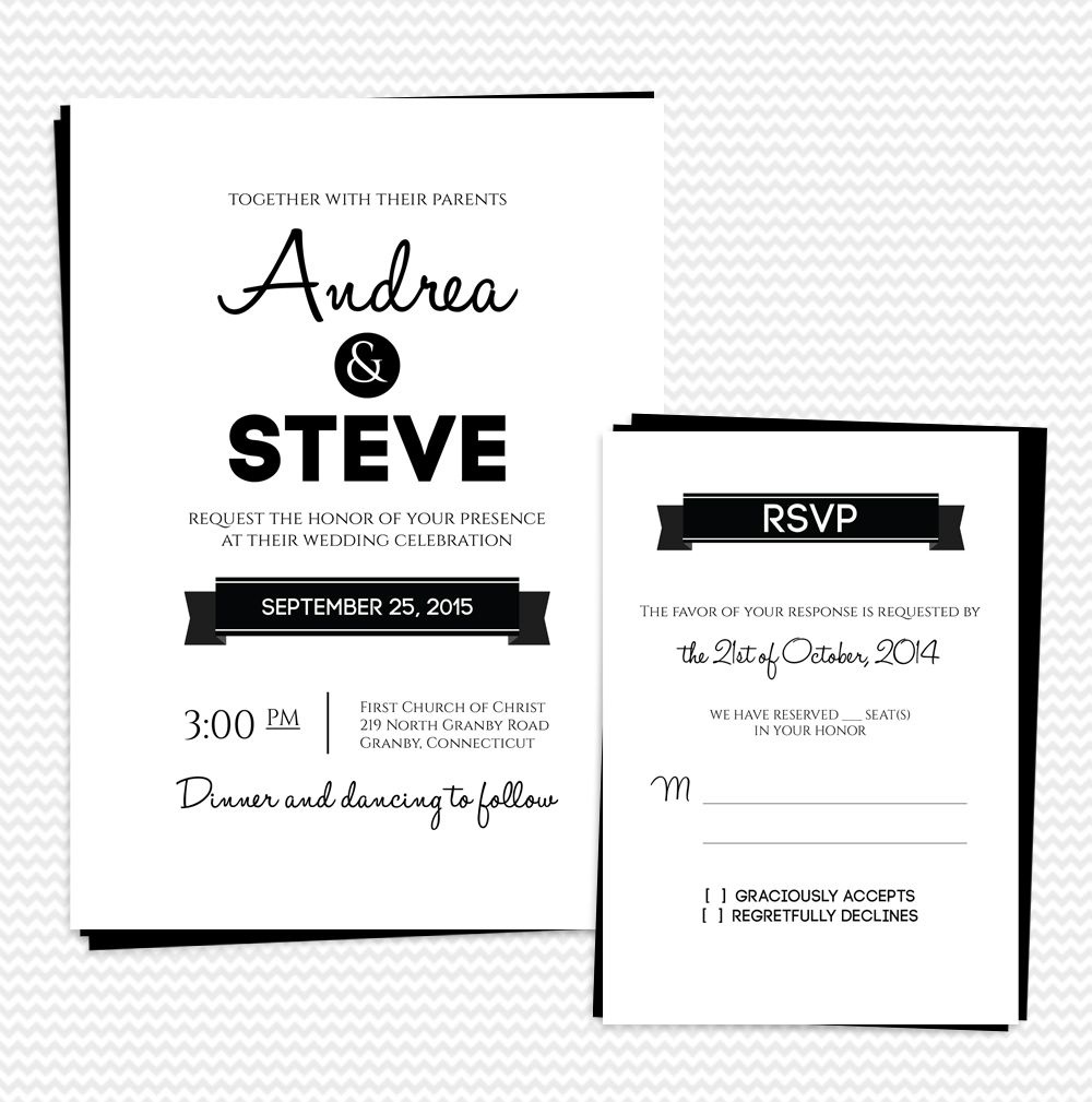 25 Free Printable Wedding Invitations - Free Printable Rsvp