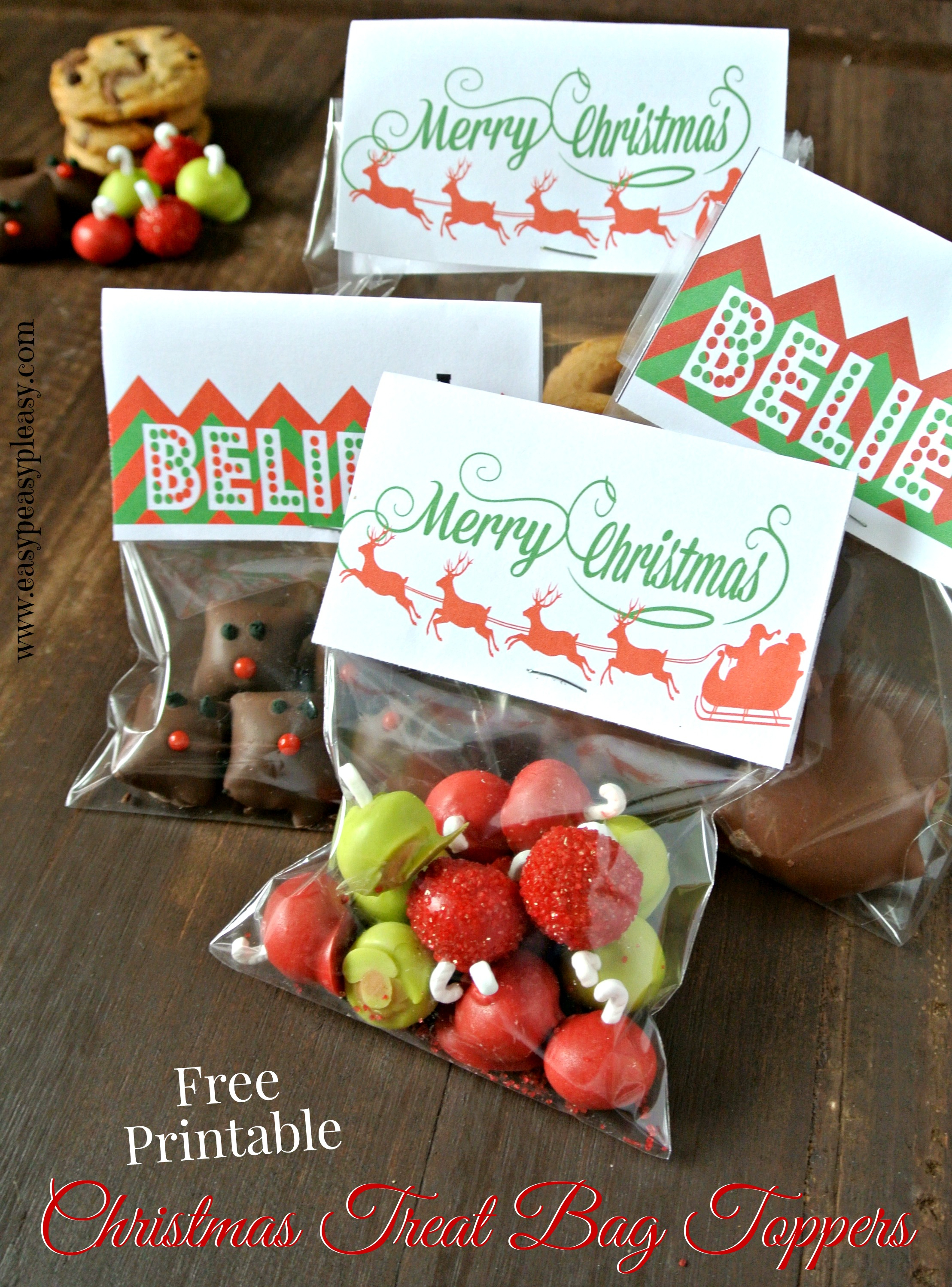 3 Free Printable Christmas Treat Bag Toppers - Easy Peasy Pleasy - Free Printable Christmas Bag Toppers Templates