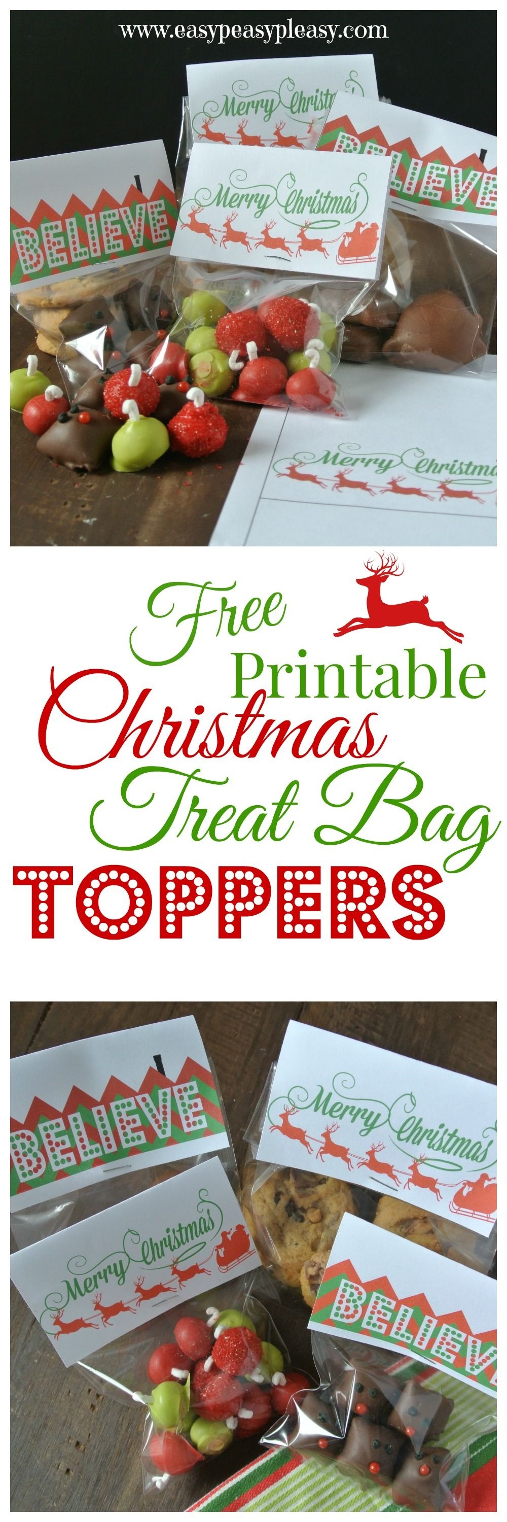 3 Free Printable Christmas Treat Bag Toppers | Easy Peasy Pleasy - Free Printable Christmas Bag Toppers Templates