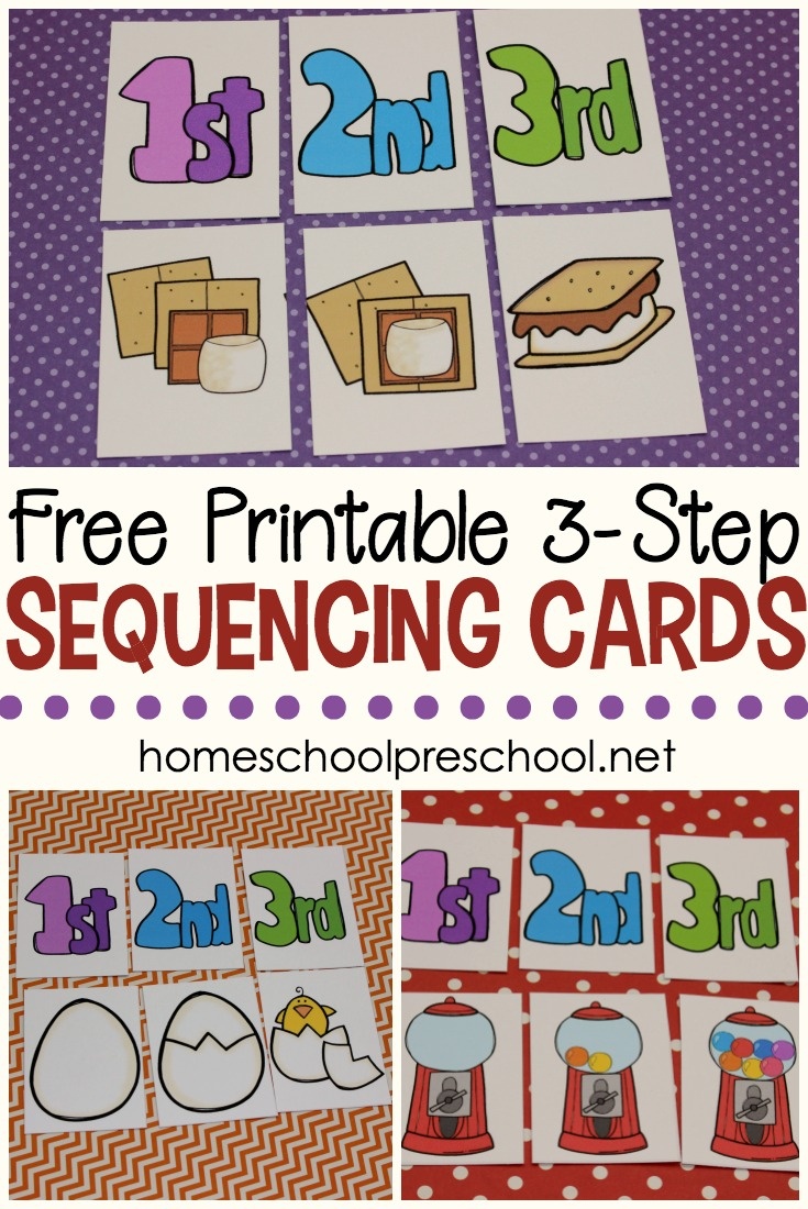 Sequencing Cards Free Printables