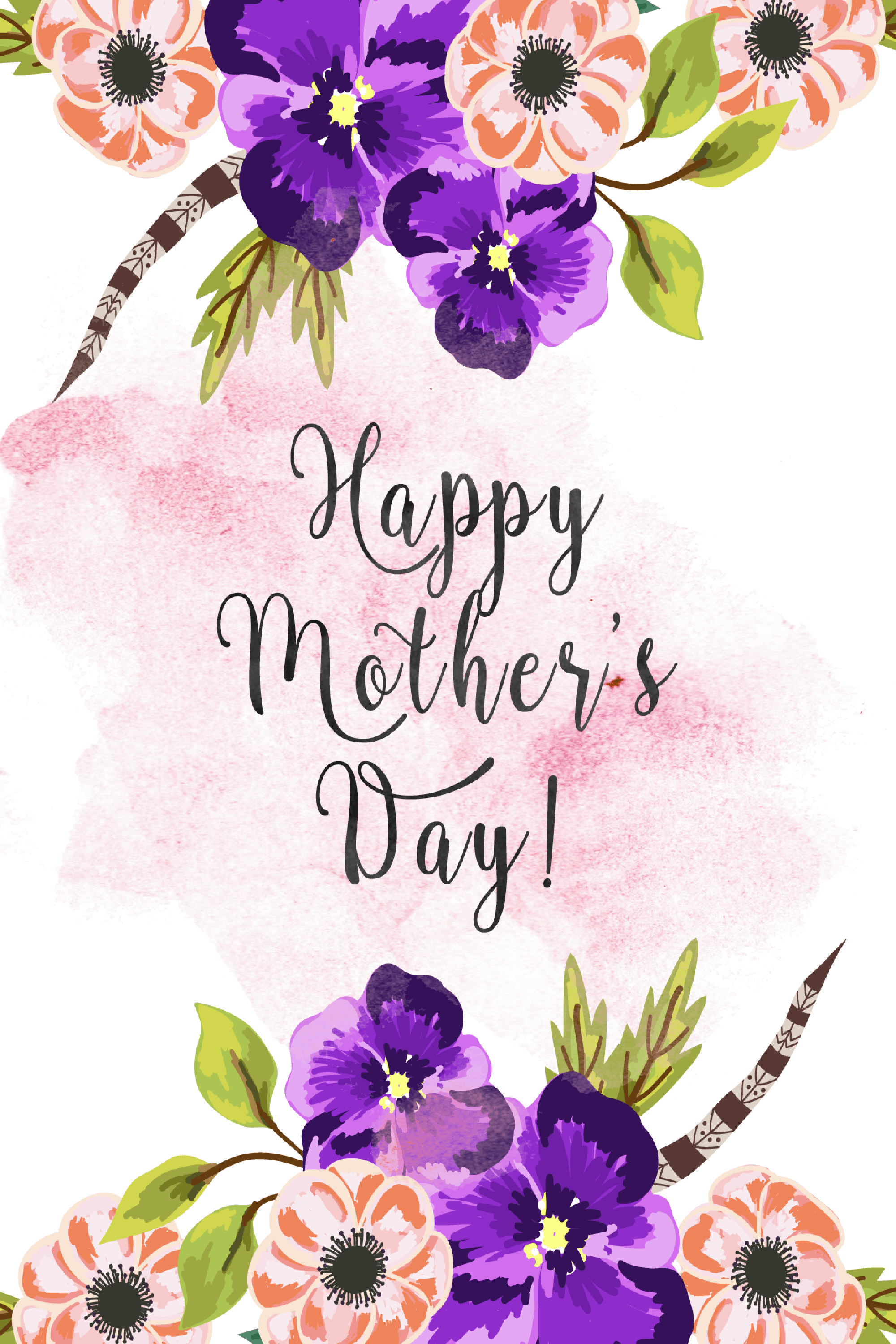30 Cute Free Printable Mothers Day Cards - Mom Cards You Can Print - Make Mother Day Card Online Free Printable