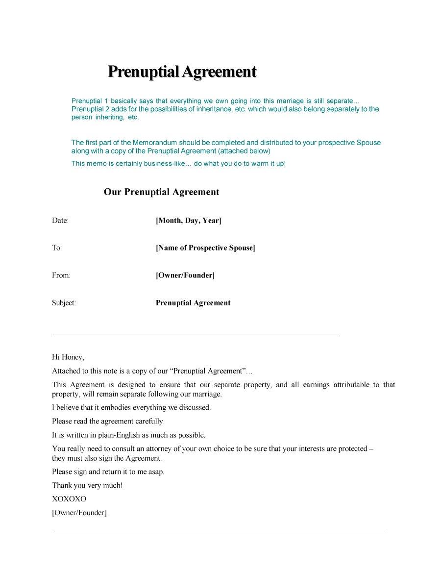 30+ Prenuptial Agreement Samples &amp;amp; Forms ᐅ Template Lab - Free Printable Divorce Papers Nevada