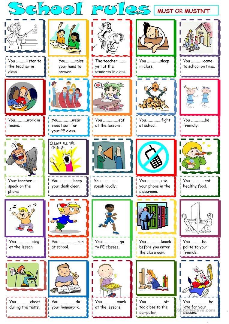 36 Free Esl Classroom Rules Worksheets - Free Printable Classroom Rules Worksheets