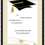 40+ Free Graduation Invitation Templates ᐅ Template Lab   Free Printable Graduation Invitation Templates