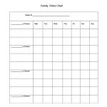 43 Free Chore Chart Templates For Kids ᐅ Template Lab   Free Printable Chore List For Teenager