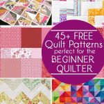 45 Free Easy Quilt Patterns   Perfect For Beginners   Scattered   Quilt Patterns Free Printable