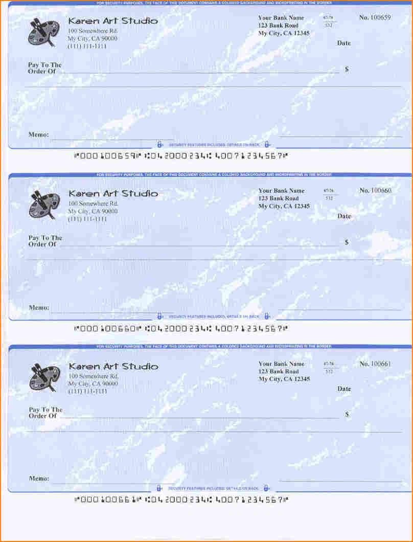 5+ Blank Payroll Check Paper | Secure Paystub | Chicano Art In 2019 - Free Printable Checks Template