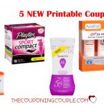 5 New Printable Coupons ~ $13.50 In Savings! Print Now!   Acne Free Coupons Printable