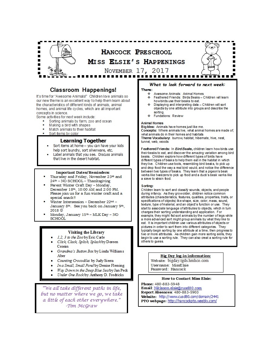 50 Creative Preschool Newsletter Templates (+Tips) ᐅ Template Lab - Free Printable Preschool Newsletter Templates