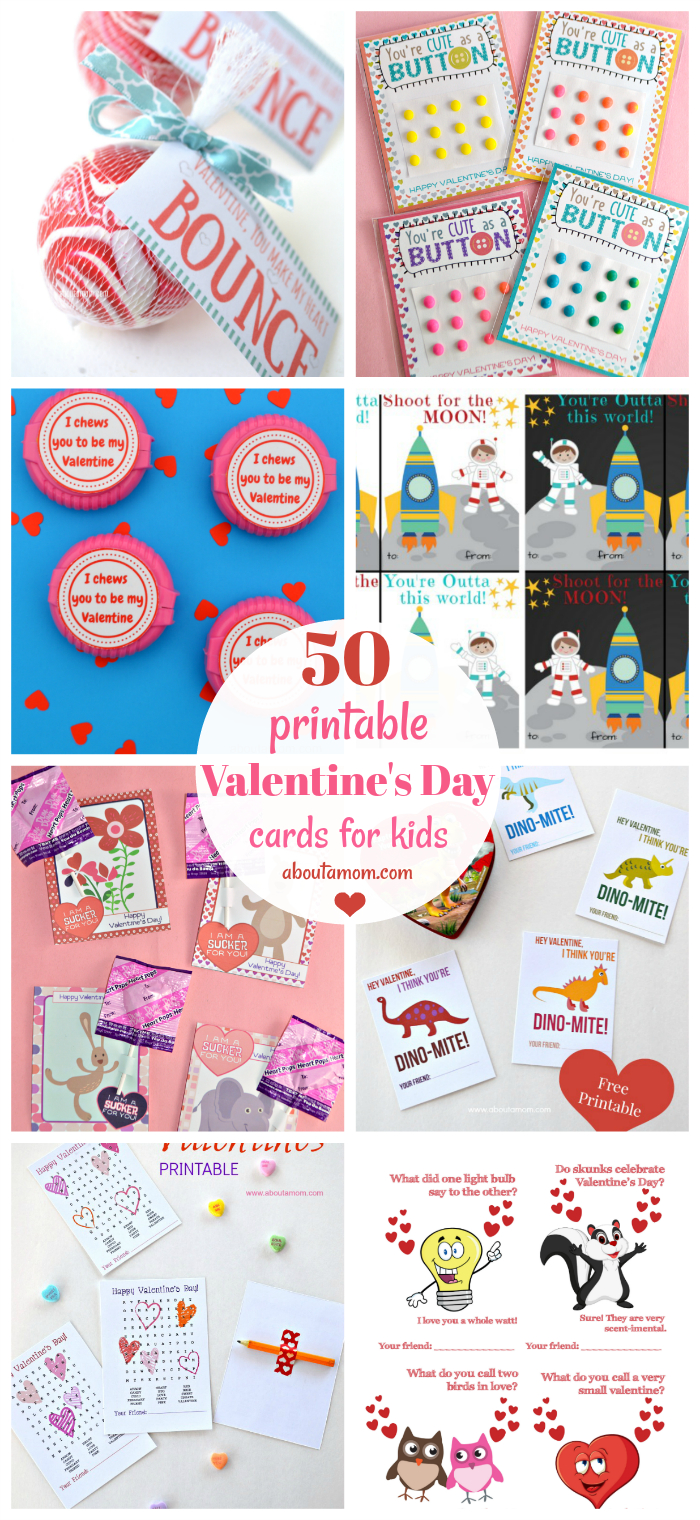 50 Free Printable Valentine&amp;#039;s Day Cards - Free Printable Valentines For Kids