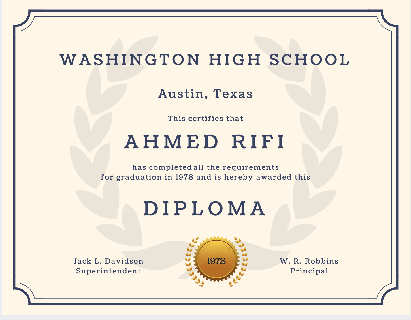60+ Free High School Diploma Template - Printable Certificates!! - Free Printable High School Diploma Templates