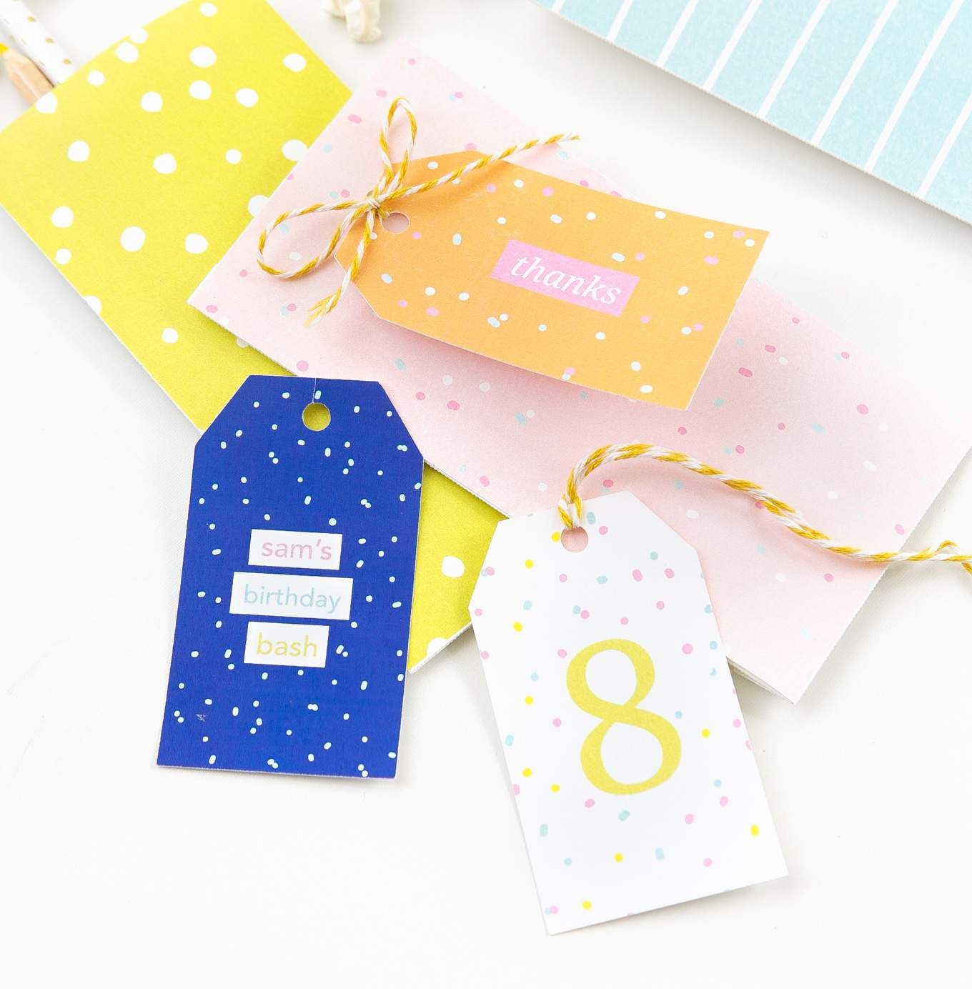 8 Colorful &amp;amp; Free Printable Gift Tags For Any Occasion! - Free Printable Goodie Bag Tags