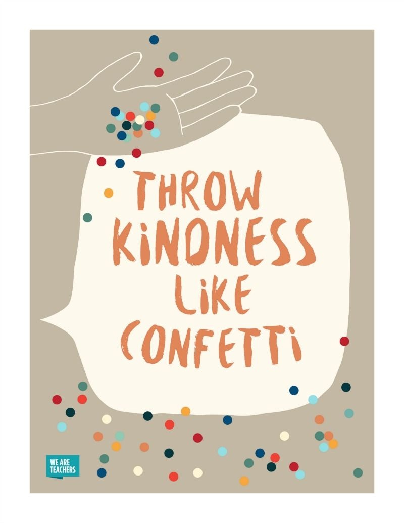 8 Free Kindness Posters To Help Spread The Love In Your Classroom - Free Printable Educational Posters