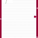A Cute Letter Writing Paper Decorated With Cute Hearts Is Great To   Free Printable Stationary Pdf