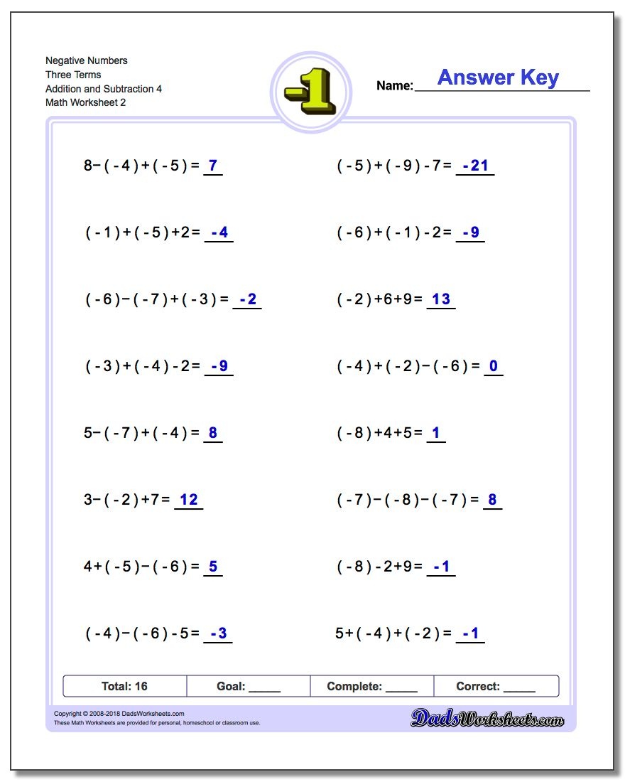 adding-and-subtracting-negative-numbers-worksheets-free-printable-integer-worksheets-grade-7