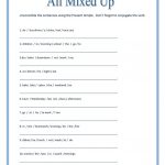All Mixed Up ~ Sentence Scramble Worksheet   Free Esl Printable   Free Printable Scrambled Sentences Worksheets