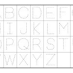 Alphabet Tracer Pages For Kids | Kids Worksheets Printable | Letter   Free Printable Preschool Name Tracer Pages