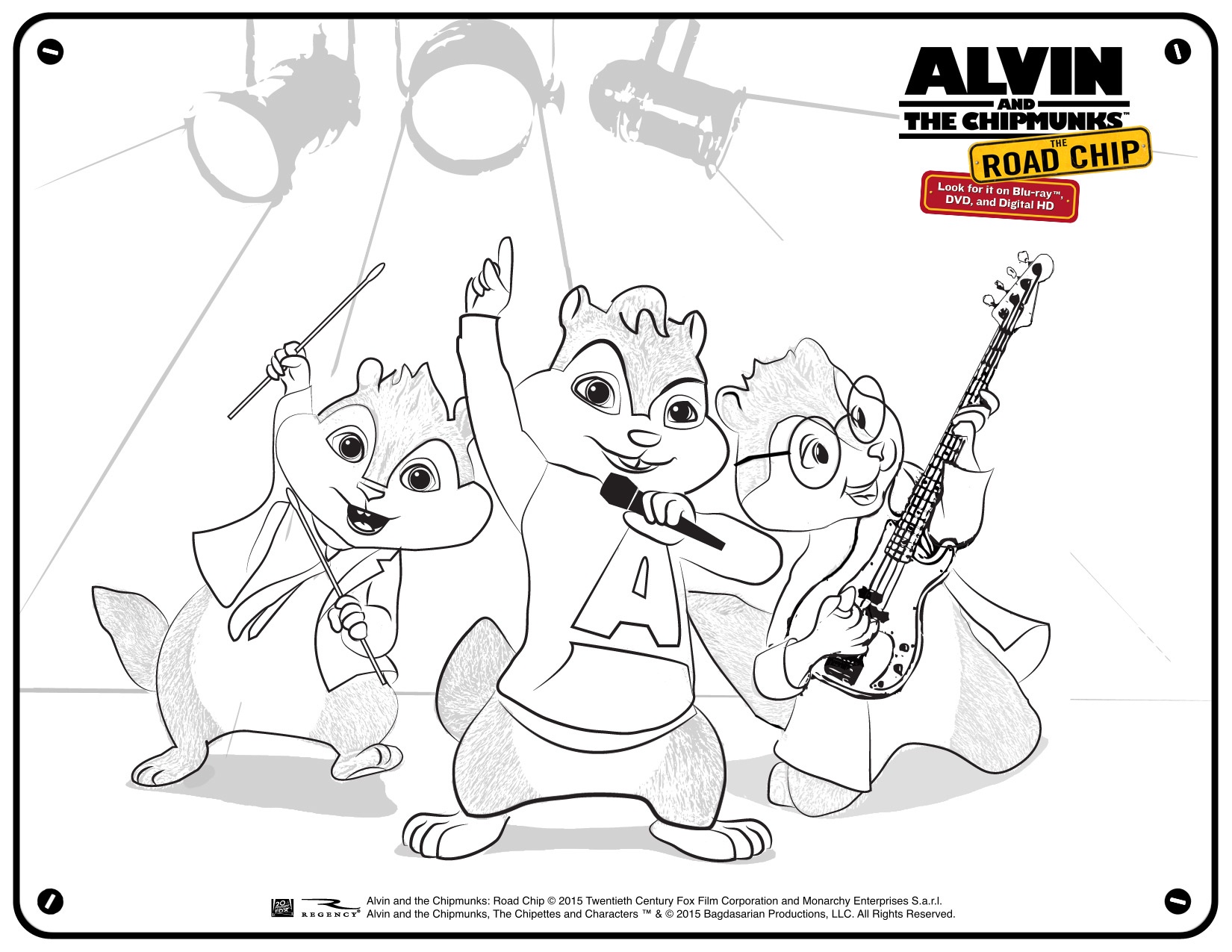 Alvin And The Chipmunks - Road Chip Partner Toolkit - Free Printable Chipmunk Mask