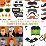 Amazing & Free Printable Photo Booth Props For Halloween | School   Free Printable Thanksgiving Photo Props