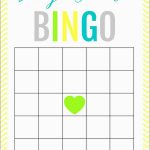 Awesome Free Baby Shower Bingo Blank Template | Best Of Template   Baby Bingo Free Printable Template