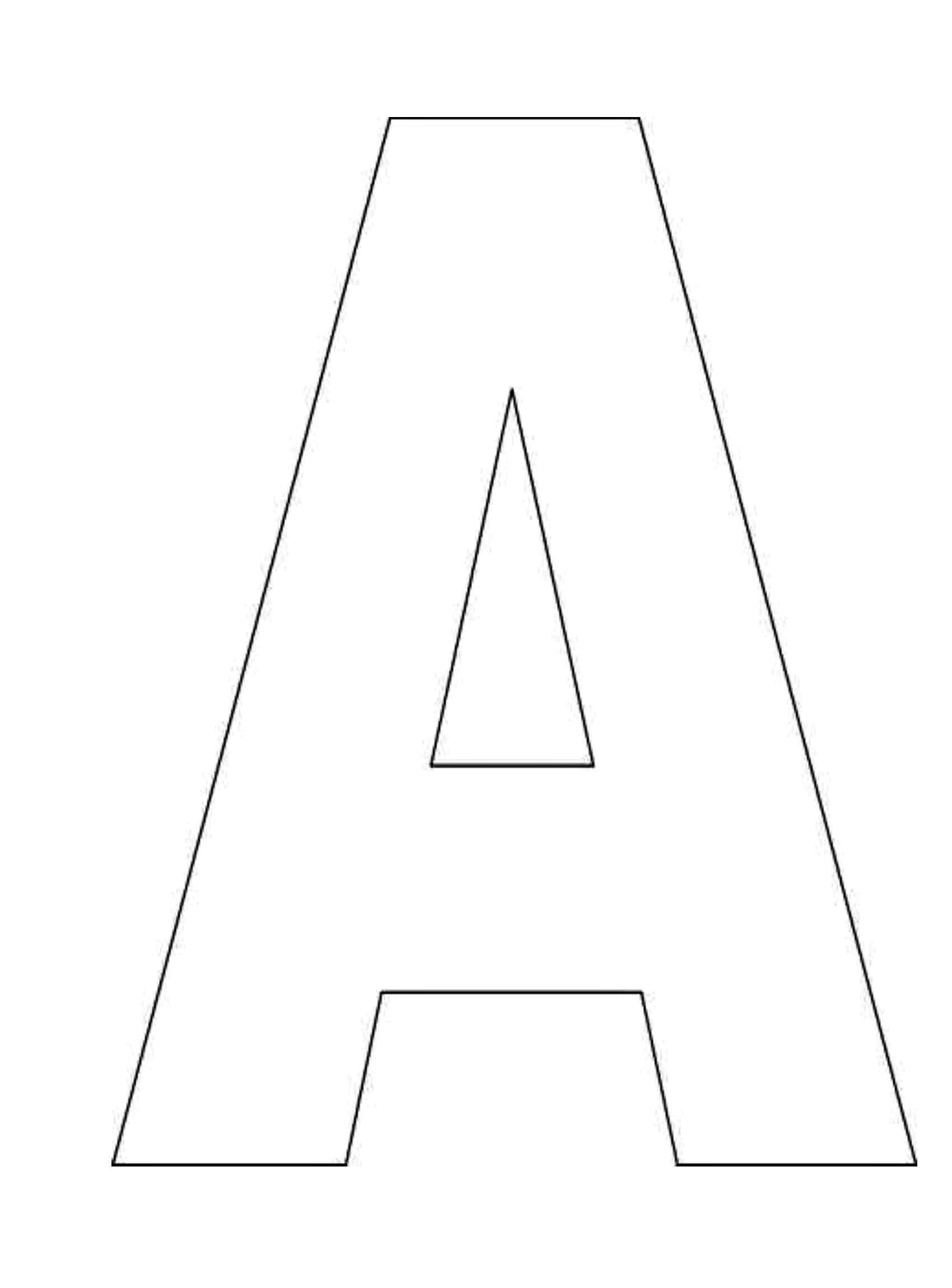 Alphabet Letter Templates To Print Valid Letter Patterns Cut Out New ...