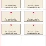 Awesome Love Coupon Template | Cobble Usa   Free Printable Love Coupons