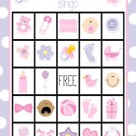 Baby Shower Bingo Cards   50 Free Printable Baby Bingo Cards