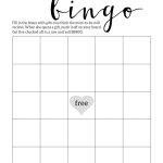 Baby Shower Bingo Printable Cards Template   Paper Trail Design   Baby Bingo Game Free Printable