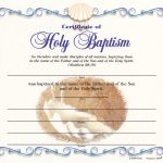 Baptismal Certificate   Adult (Pkg Of 12)   Free Online Printable Baptism Certificates