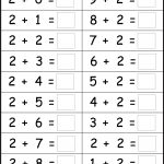 Basic Addition Facts – 8 Worksheets / Free Printable Worksheets   Free Printable Addition Worksheets