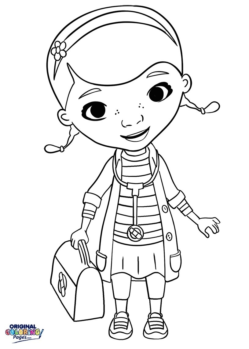 Best Coloring Pages Collection - Doctor Coloring Pages Free Printable