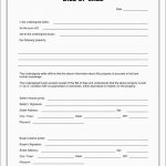 Bill Of Sale Free Template Form Astonishing Best S Of Easy Printable   Free Printable Bill Of Sale Form