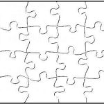 Blank Jigsaw Puzzle Pieces Template | Cards | Puzzle Piece Template   Free Printable Blank Puzzle Pieces
