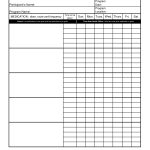 Blank Medication Administration Record Template | Medical   Free Printable Caregiver Forms