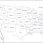 Blank Us Map With State Names States Without Filemap Of Inside   Free Printable Us Timezone Map With State Names